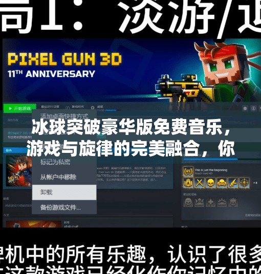 冰球突破豪华版免费音乐，游戏与旋律的完美融合，你真的懂它的魅力吗？冰球突破豪华版免费音乐